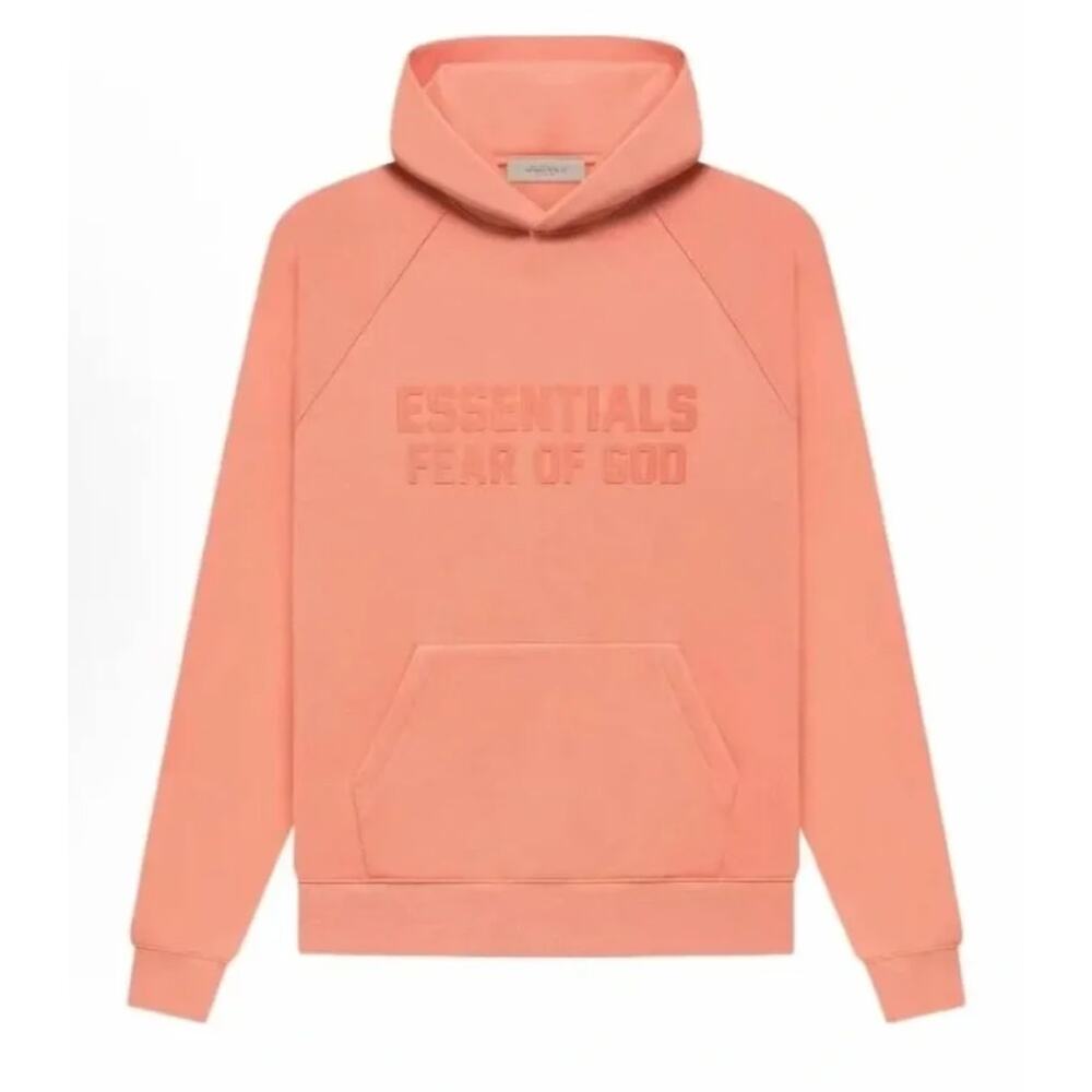 Essentials Fear of God Coral Hoodie sz XL NWOT